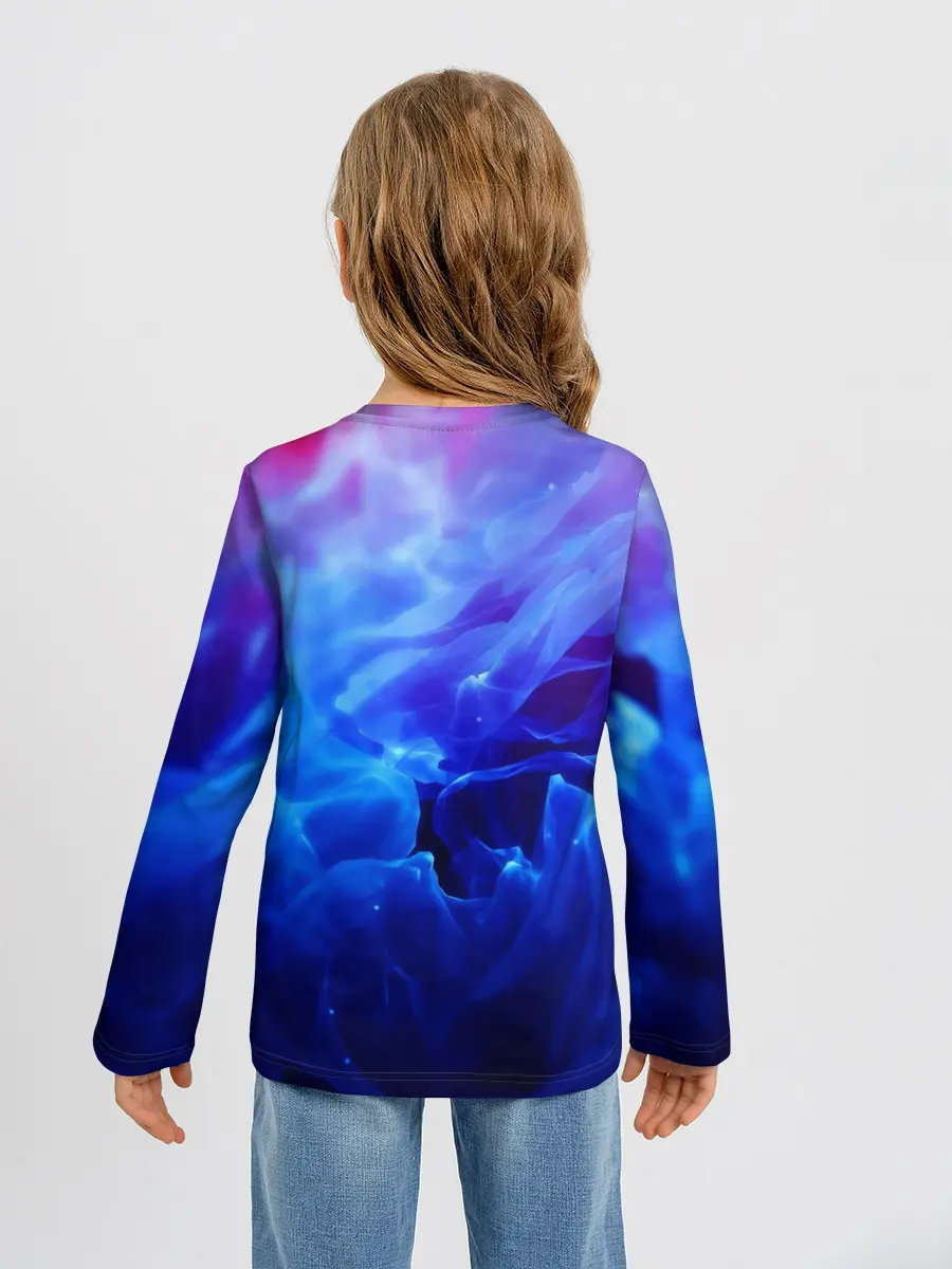 Детский лонгслив / fire