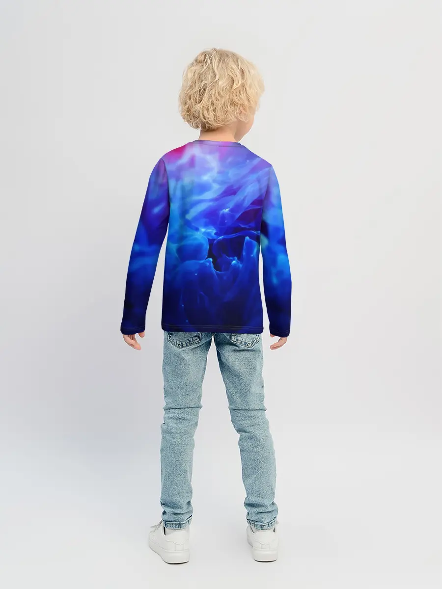 Детский лонгслив / fire