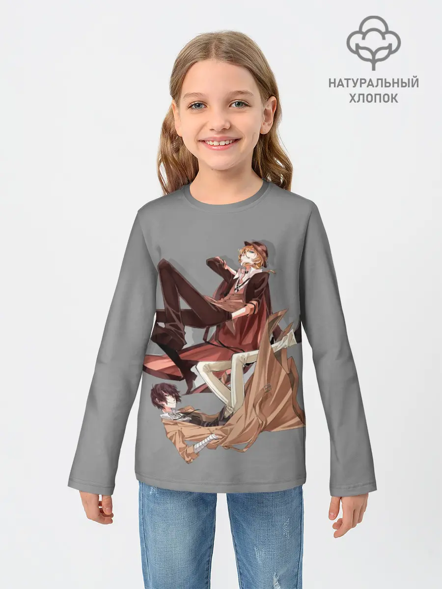 Детский лонгслив / Дазай и Чуя