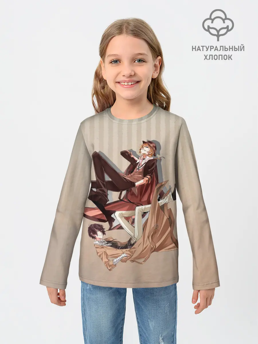 Детский лонгслив / Дазай и ЧУя