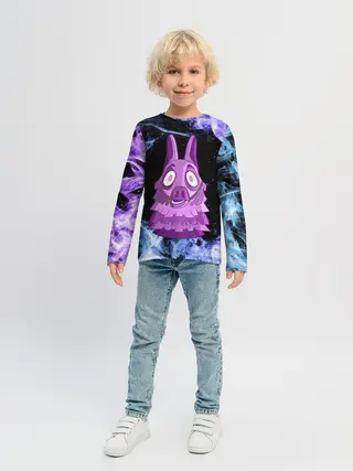 Детский лонгслив / Lama Fortnite
