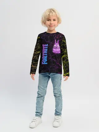 Детский лонгслив / Lama Fortnite