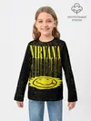 Детский лонгслив / Nirvana