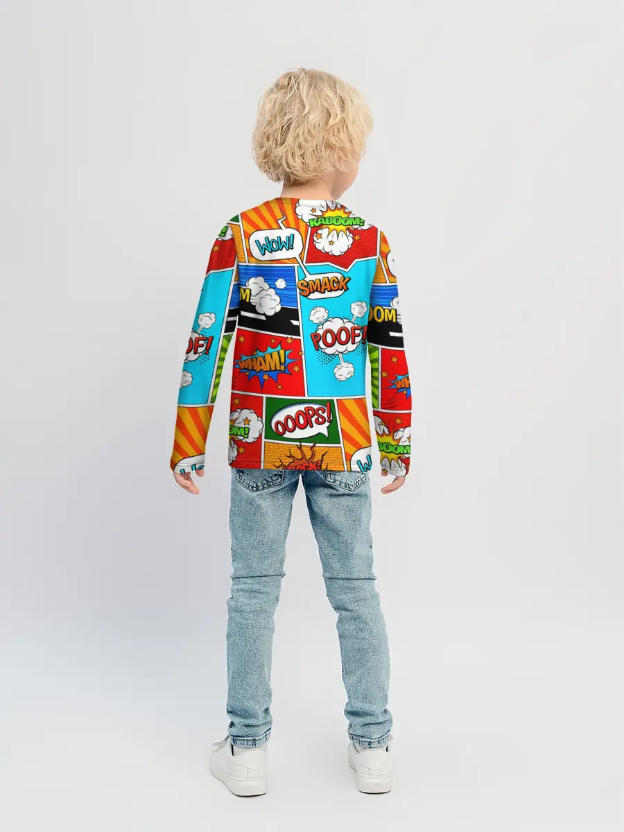 Детский лонгслив / COMICS ART