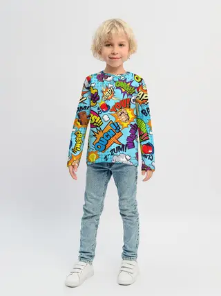 Детский лонгслив / COMICS ART