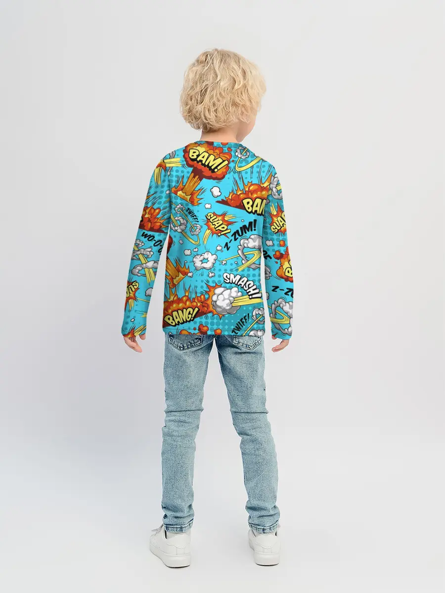 Детский лонгслив / COMICS ART