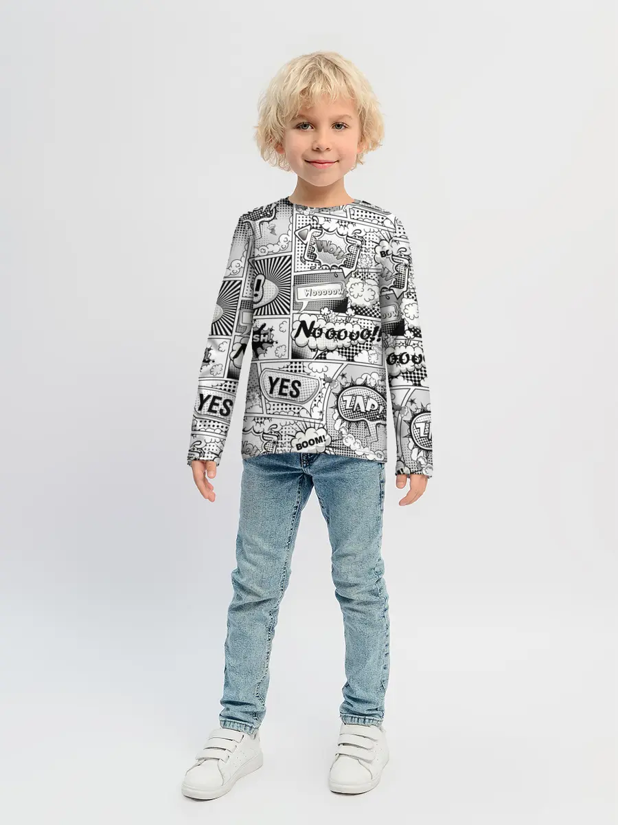 Детский лонгслив / COMICS ART