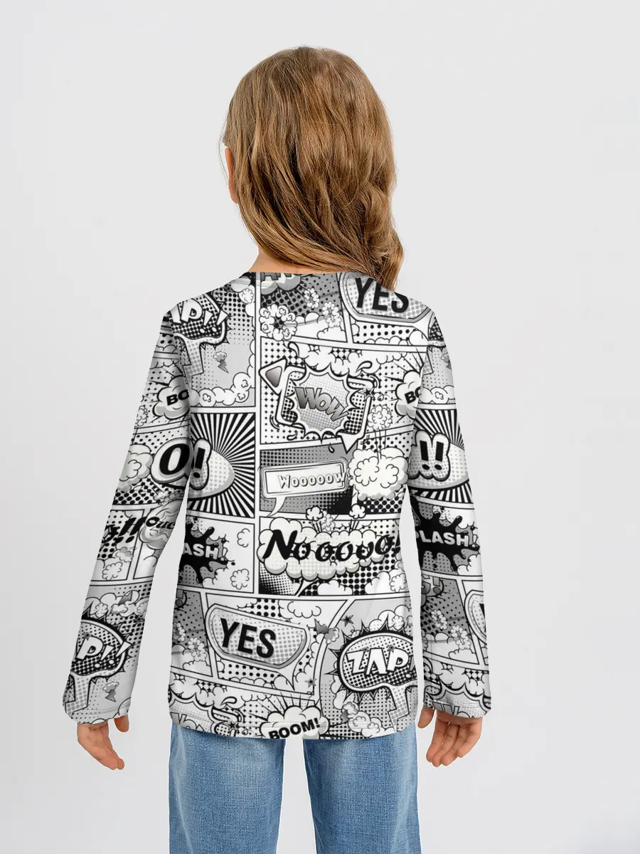 Детский лонгслив / COMICS ART