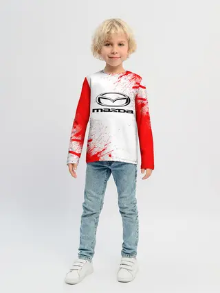 Детский лонгслив / mazda
