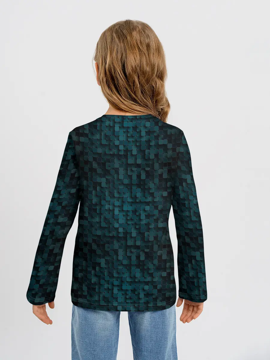 Детский лонгслив / КУБИЗМ