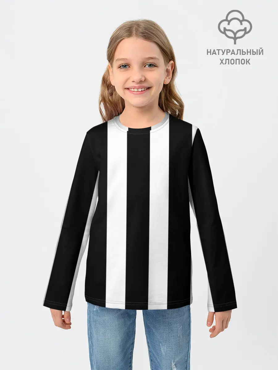 Детский лонгслив / Полоска