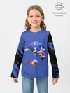 Детский лонгслив / sonic