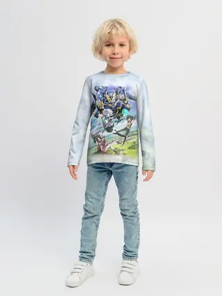 Детский лонгслив / Рыцари и магия