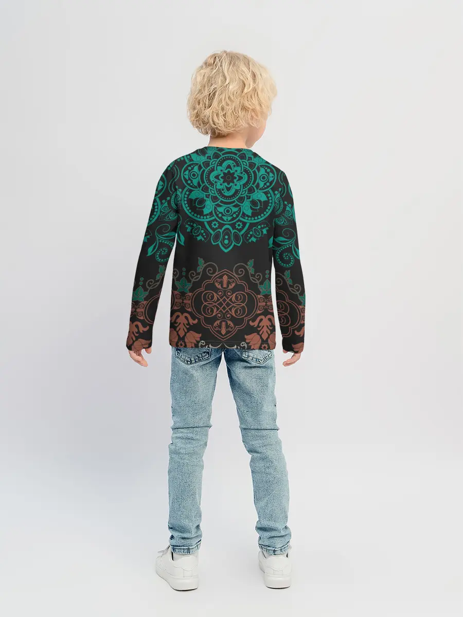 Детский лонгслив / кружево