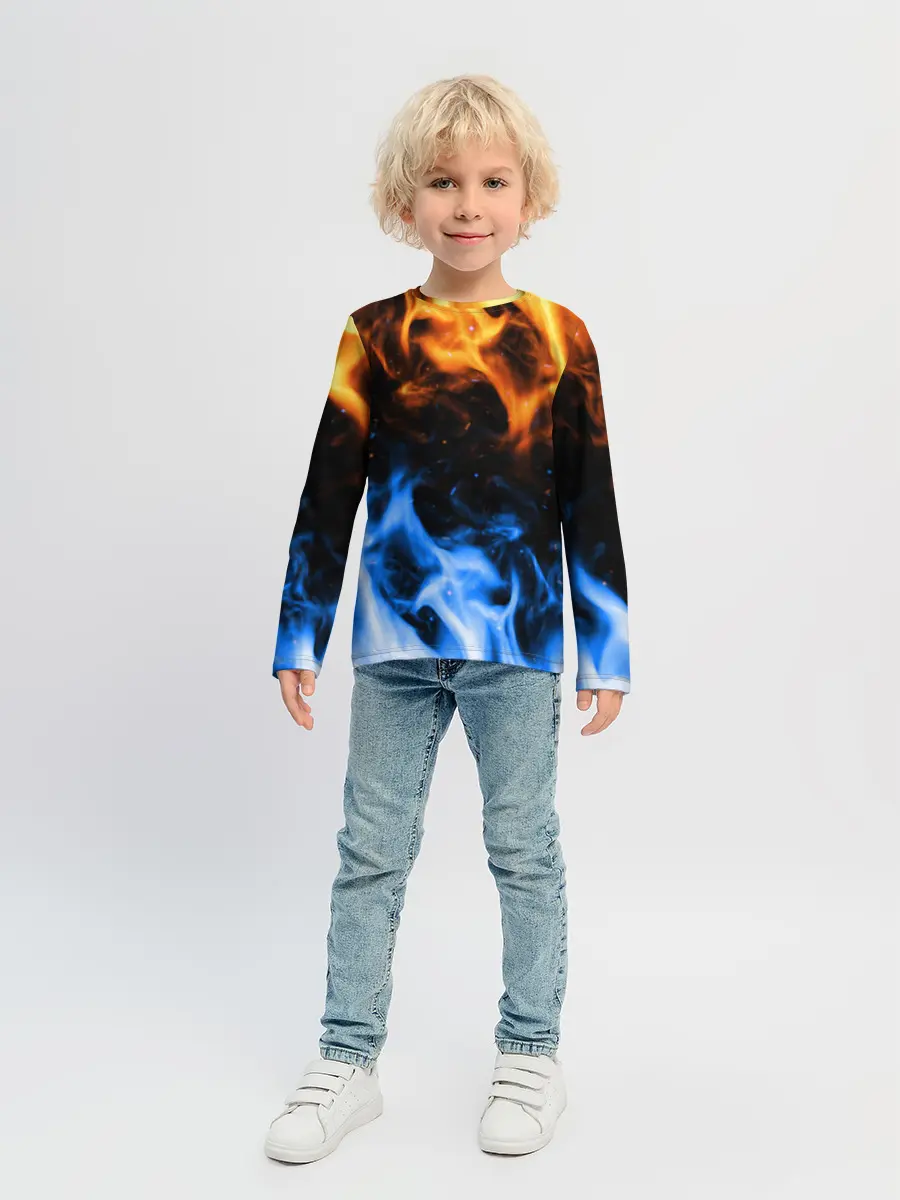 Детский лонгслив / БИТВА ОГНЕЙ