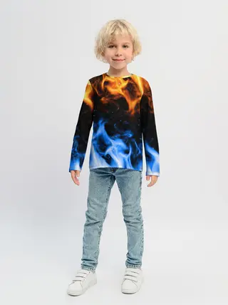 Детский лонгслив / БИТВА ОГНЕЙ