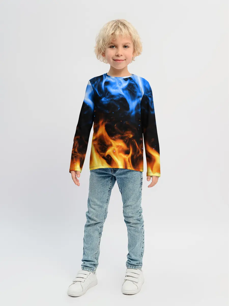Детский лонгслив / БИТВА ОГНЕЙ