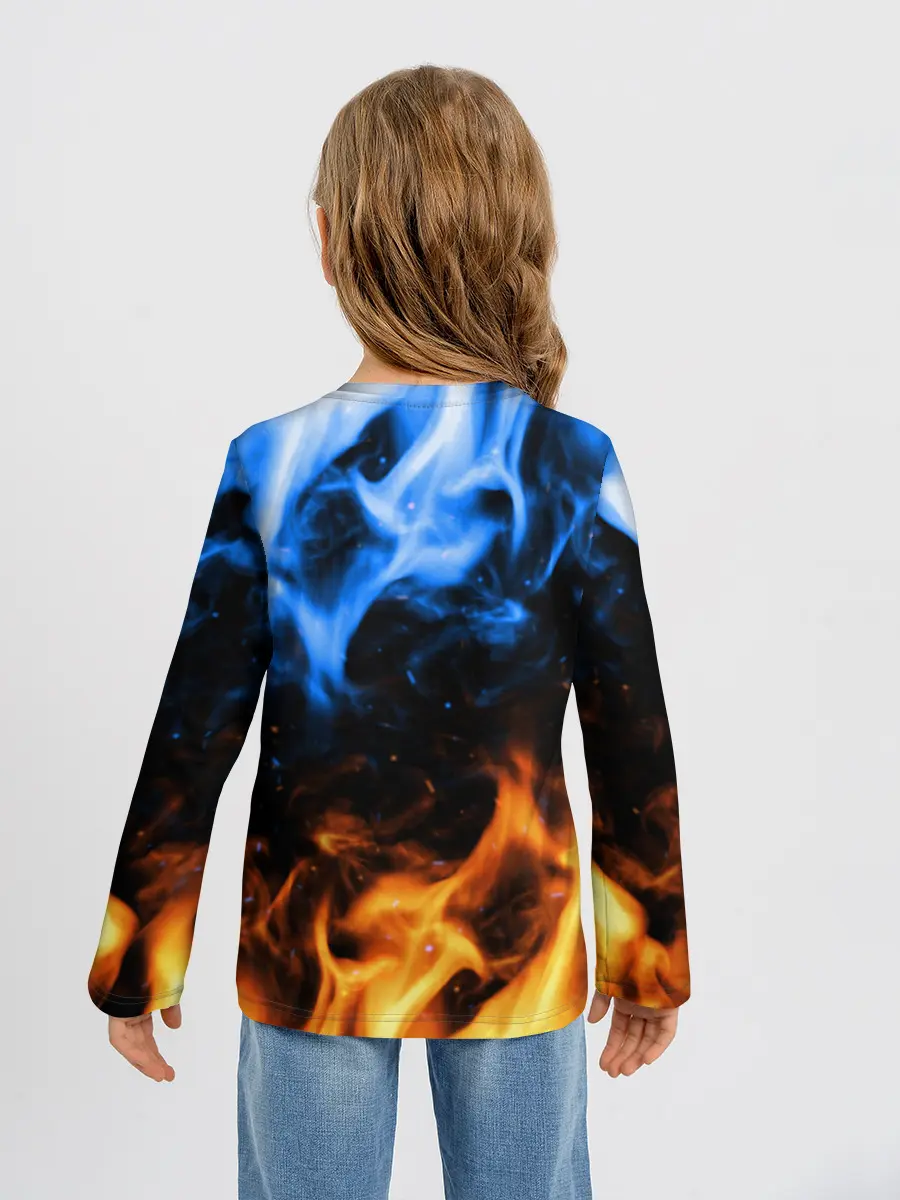 Детский лонгслив / БИТВА ОГНЕЙ