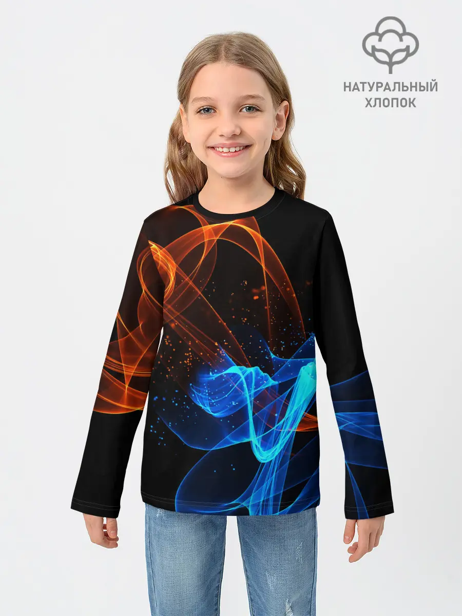 Детский лонгслив / БИТВА ОГНЕЙ