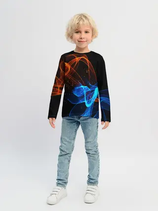 Детский лонгслив / БИТВА ОГНЕЙ