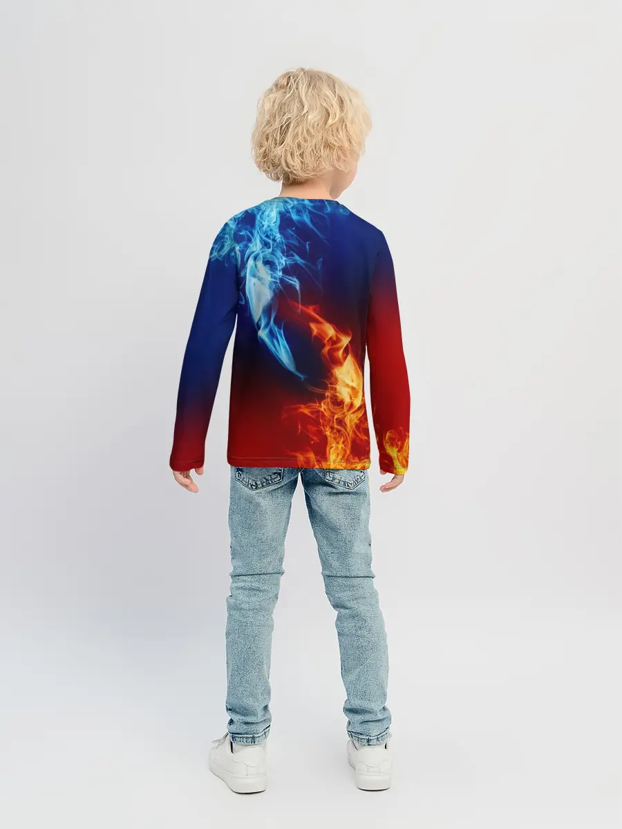 Детский лонгслив / БИТВА ОГНЕЙ
