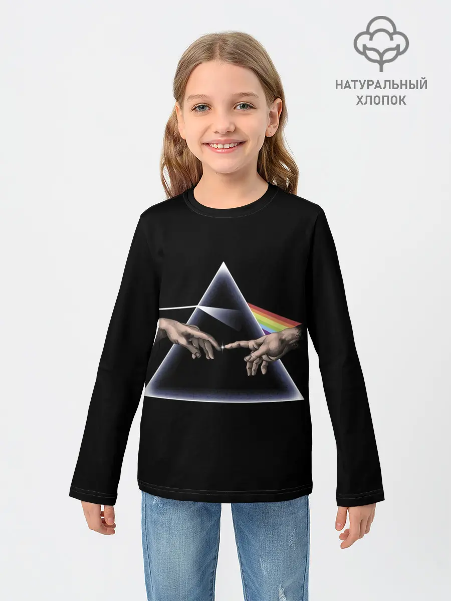 Детский лонгслив / The Creation of Adam