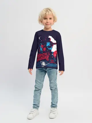 Детский лонгслив / Back to the Future