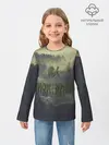 Детский лонгслив / Лес мой храм