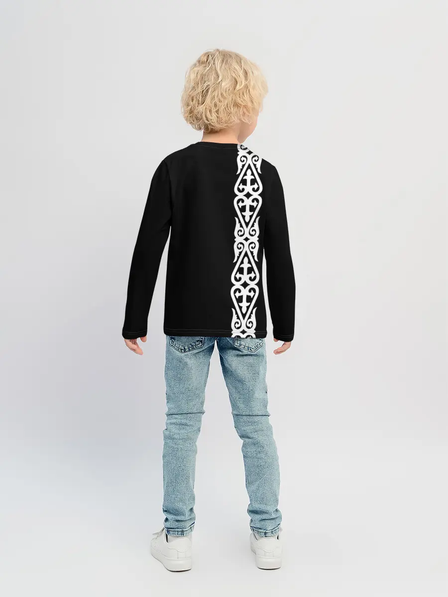 Детский лонгслив / Форма Казахстан