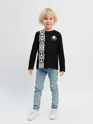 Детский лонгслив / Форма Казахстан