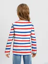 Детский лонгслив / Морская полоска