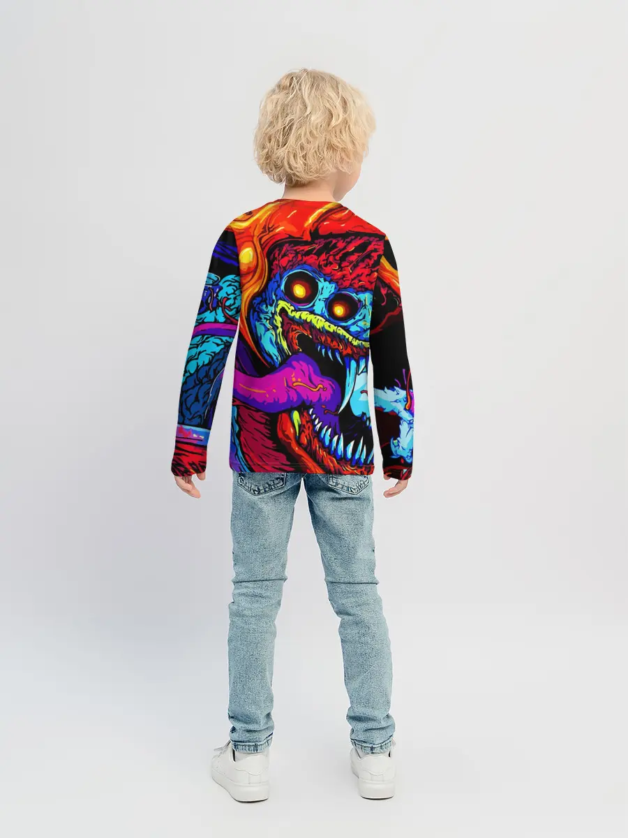 Детский лонгслив / HYPER BEAST | CS GO