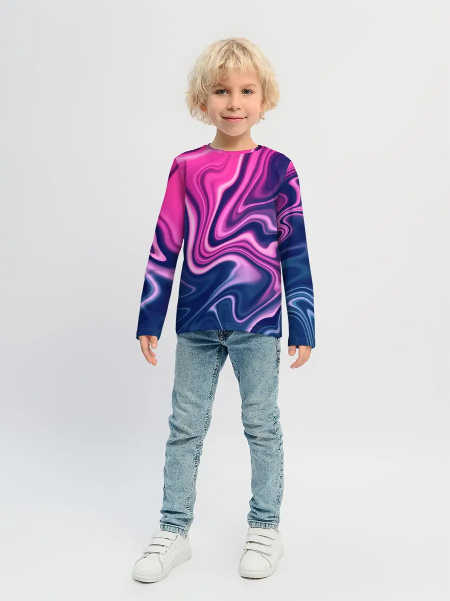 Детский лонгслив / Abstraction