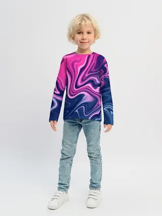 Детский лонгслив / Abstraction