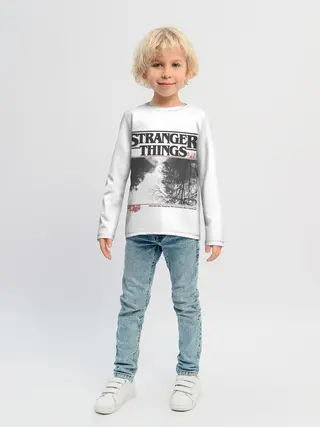 Детский лонгслив / Очень Странные Дела