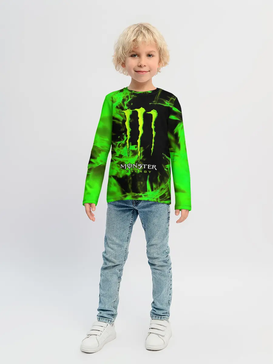 Детский лонгслив / MONSTER ENERGY
