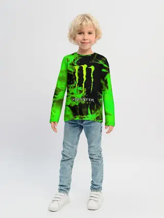 Детский лонгслив / MONSTER ENERGY