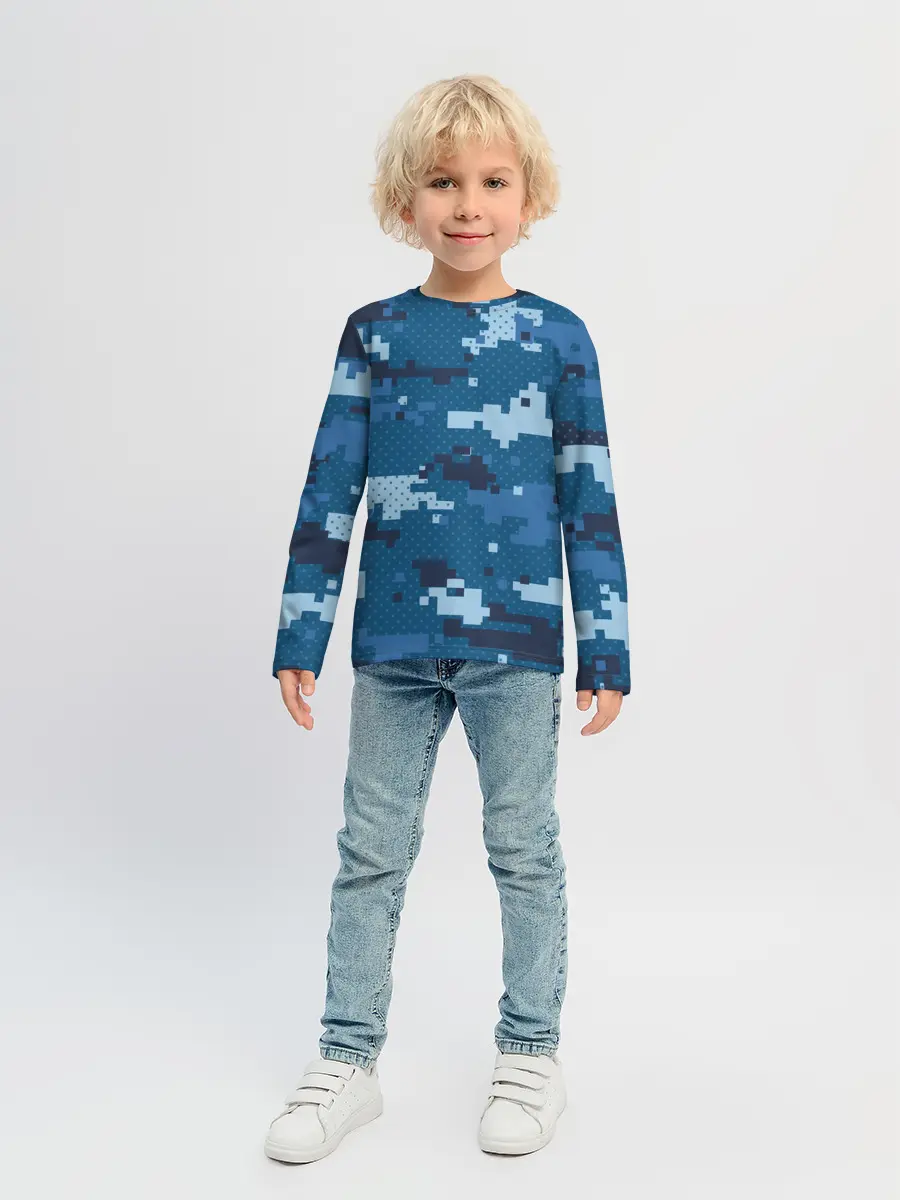 Детский лонгслив / МИЛИТАРИ