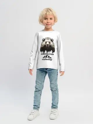 Детский лонгслив / hibernation