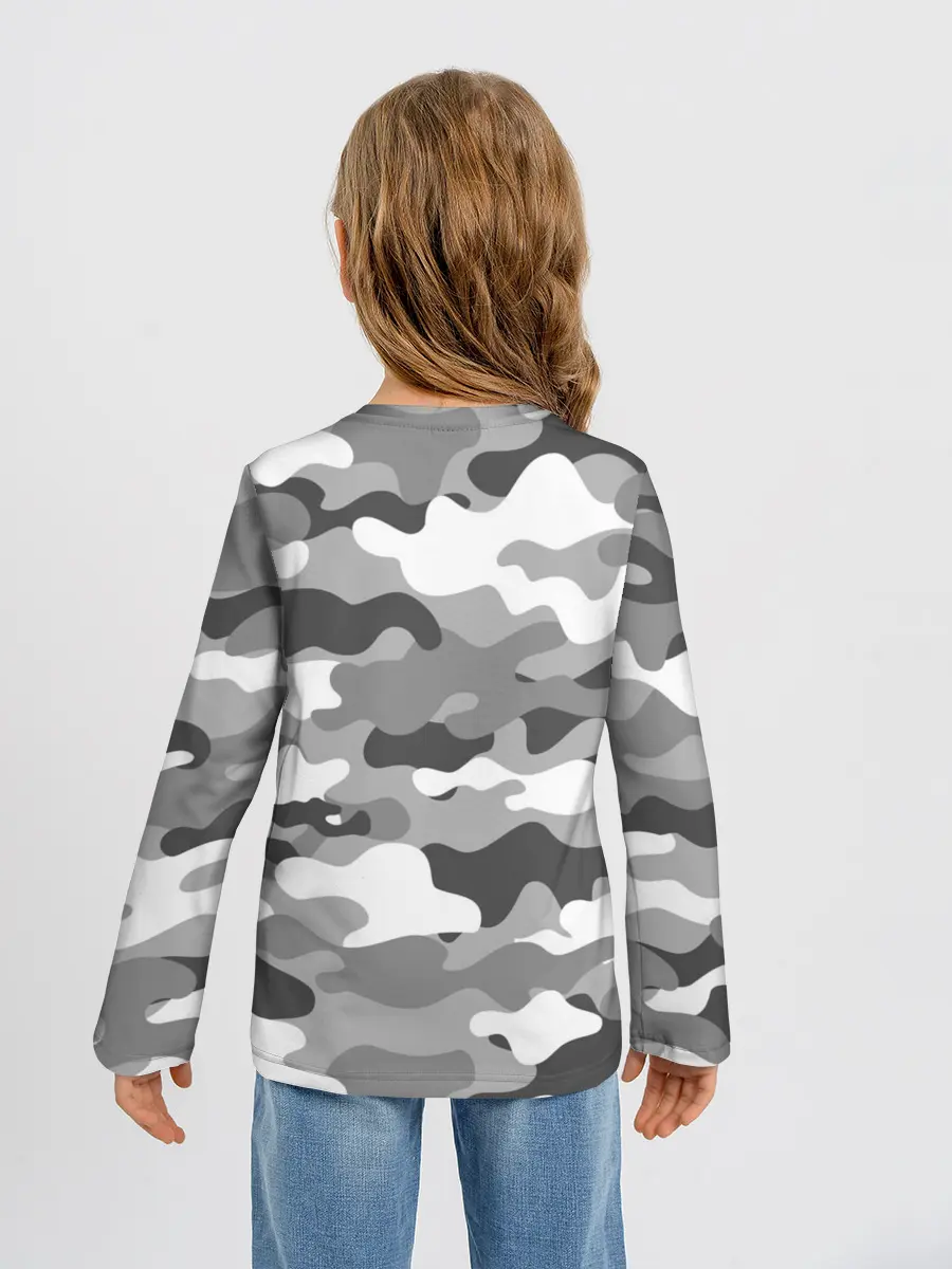 Детский лонгслив / МИЛИТАРИ