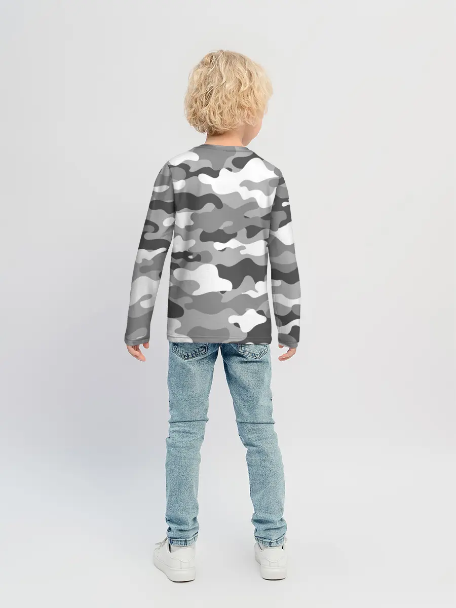 Детский лонгслив / МИЛИТАРИ