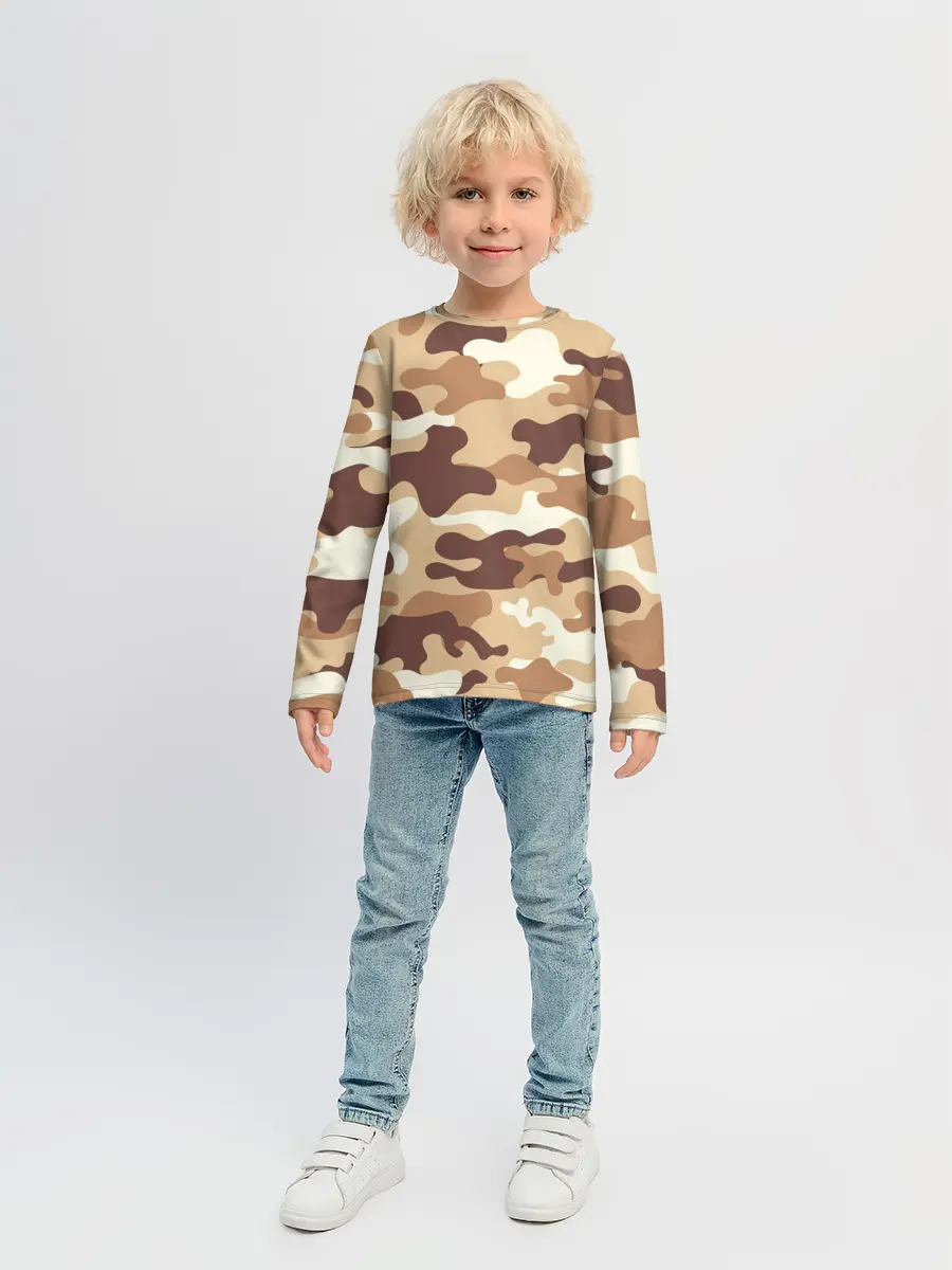 Детский лонгслив / МИЛИТАРИ
