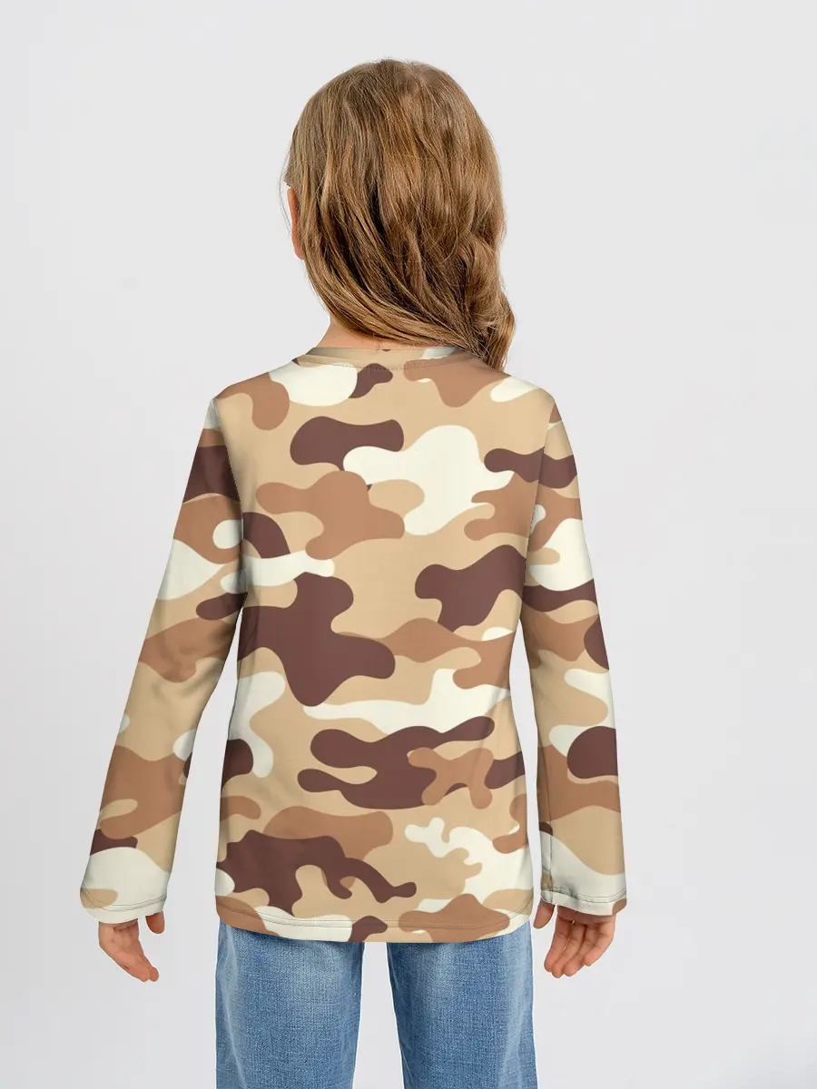 Детский лонгслив / МИЛИТАРИ