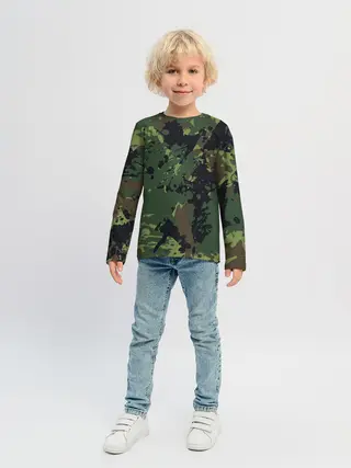 Детский лонгслив / МИЛИТАРИ