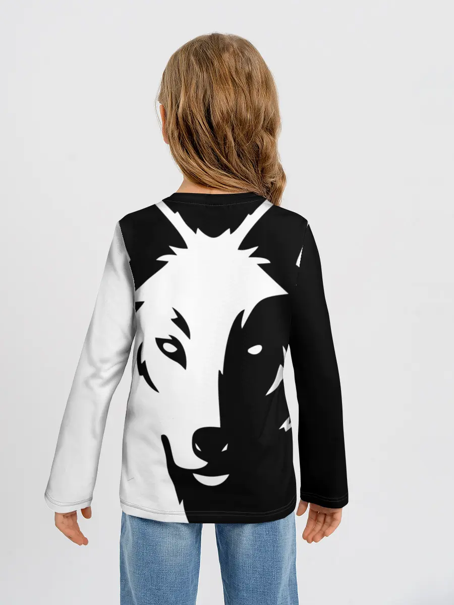 Детский лонгслив / Зверь