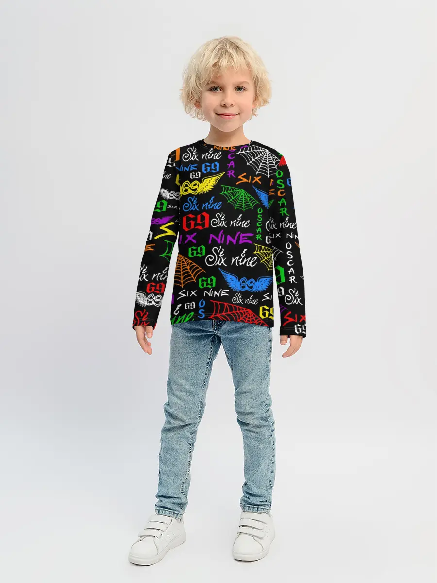Детский лонгслив / 6IX9INE