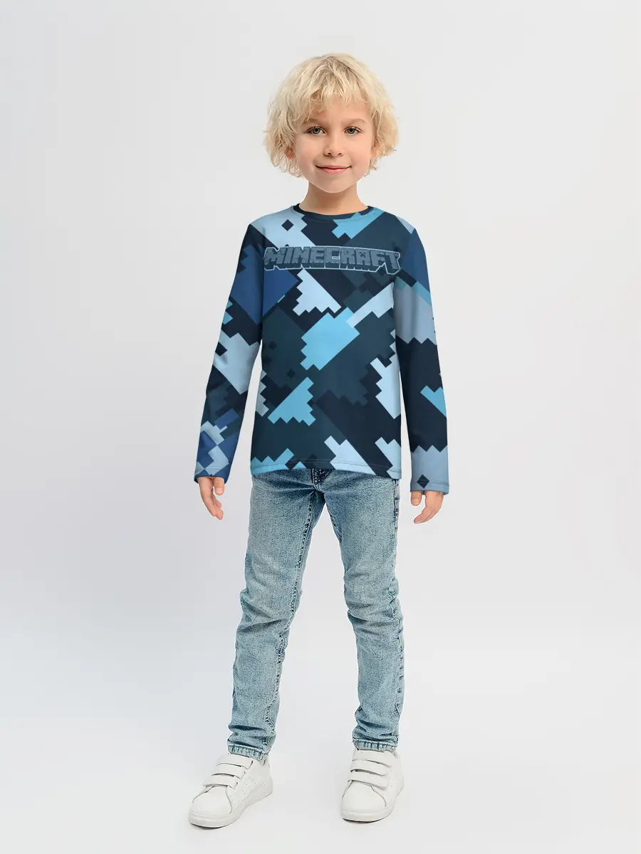 Детский лонгслив / Minecraft