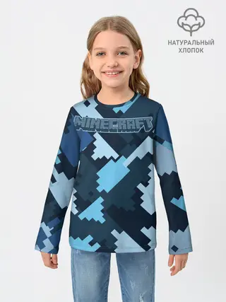 Детский лонгслив / Minecraft