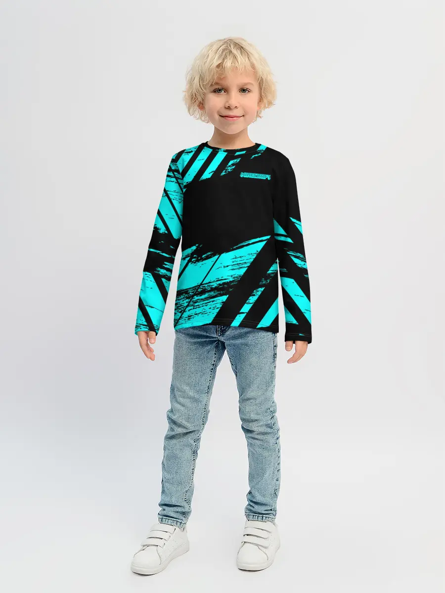 Детский лонгслив / Minecraft