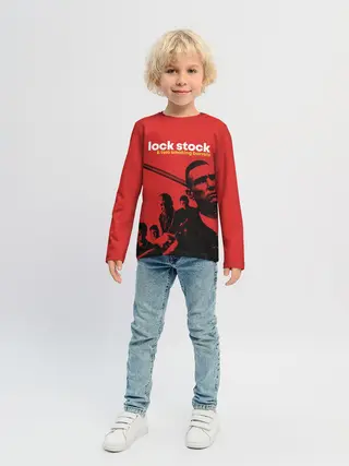 Детский лонгслив / Карты деньги два ствола